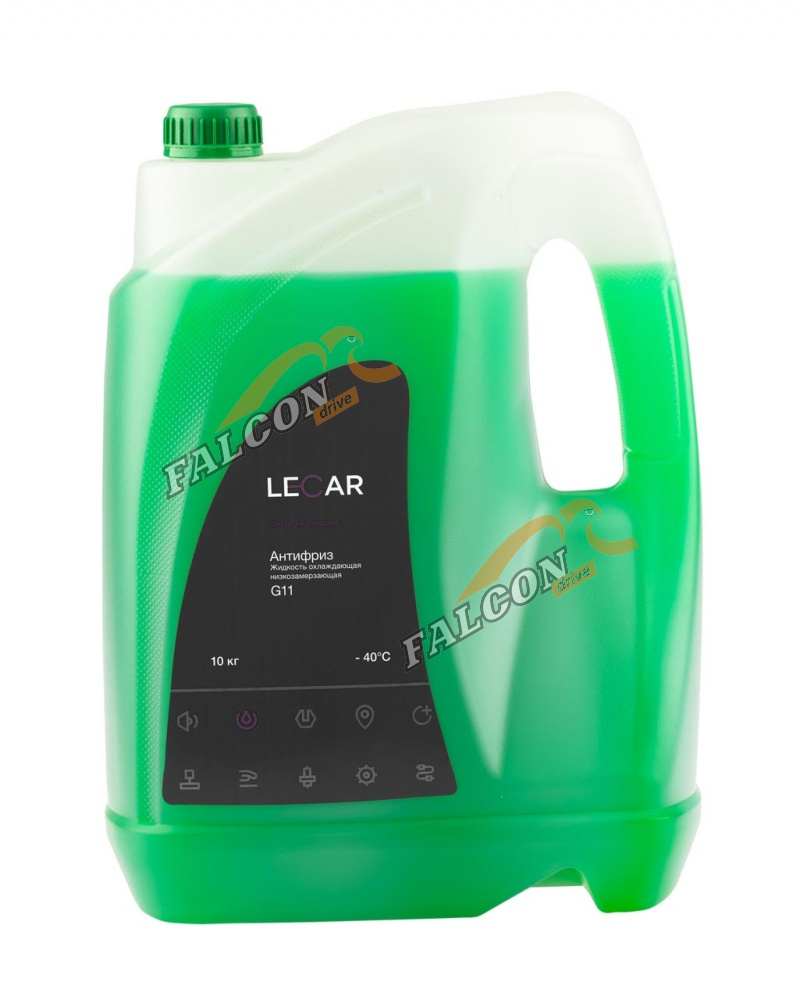 Антифриз LECAR G11  10л (зеленый)