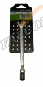 Ключ комбинированный рожково-торцевой шарнир 10 мм (ДТ)