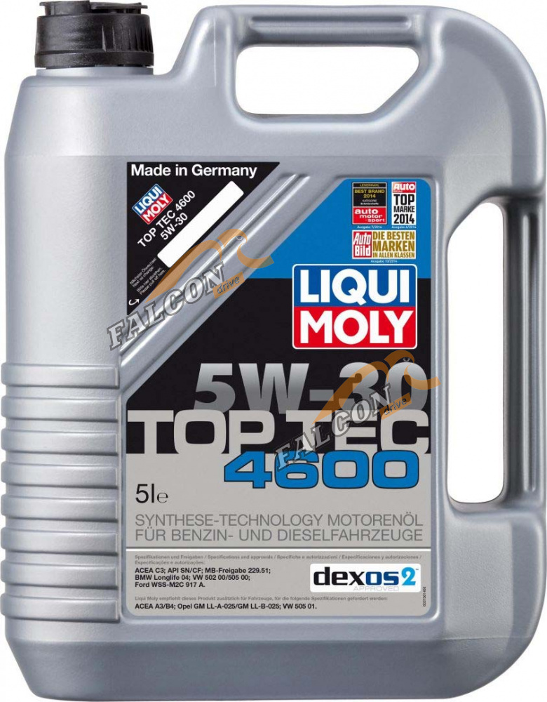 А/масло Liqui Moly 8033 Top Tec 4600  5W30 синт 5л