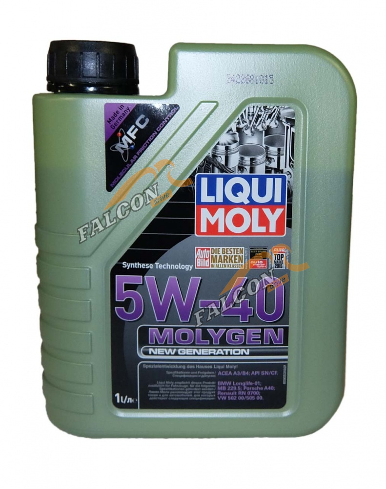 А/масло Liqui Moly 9053 MOLYGEN  New Generation 5W40  1л
