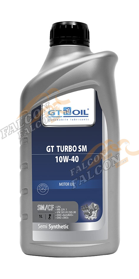 А/масло GT OIL Turbo SM 10W40 п/с  1 л