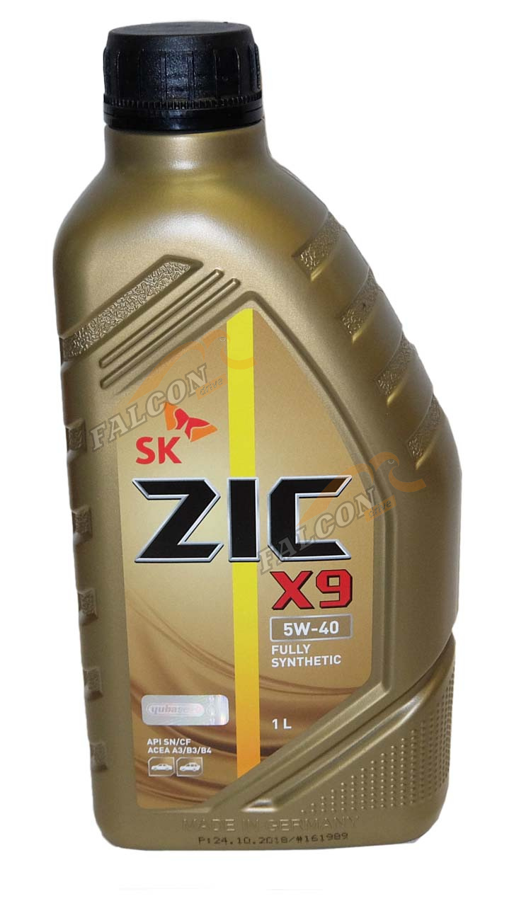 А/масло ZIC X9  5W40 1 л 