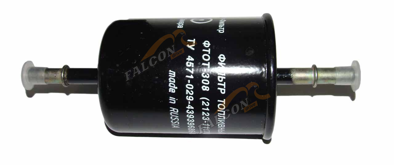 Фильтр топливный  ВАЗ-2123 (Салют)  клипса  металл
