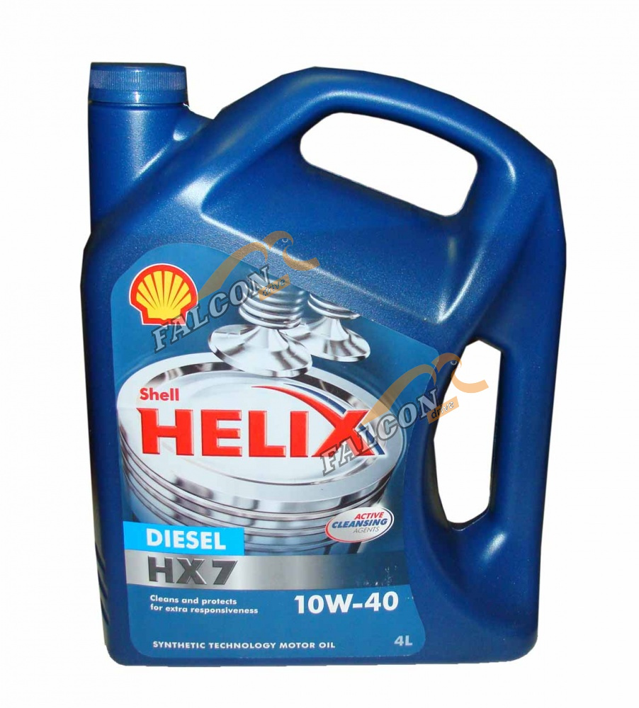 А/масло Shell Helix HX7 DIESEL 10W40 4 л