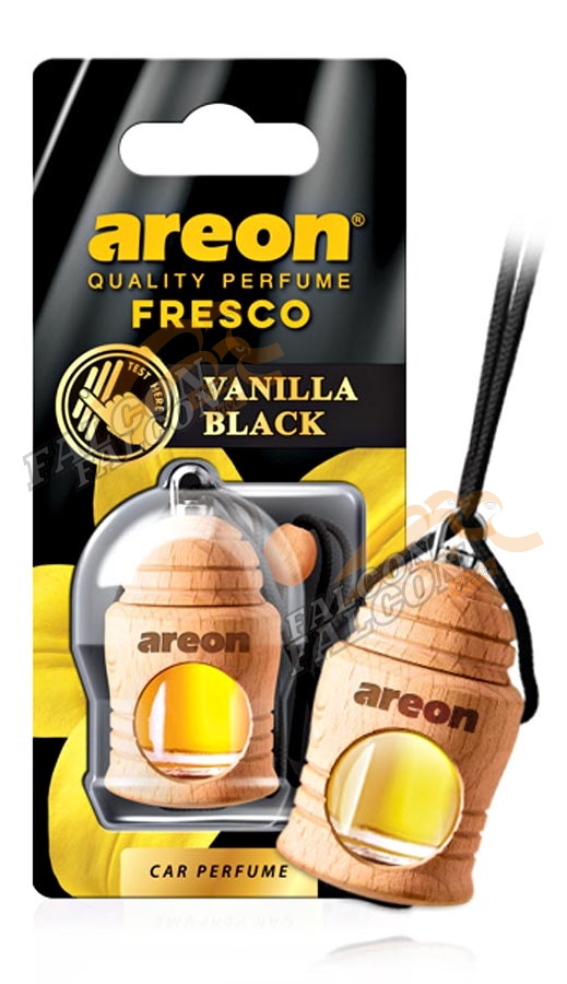 Ароматизатор подвес жидкий (AREON) FRESCO Ванила Блэк бутылочка 704051331
