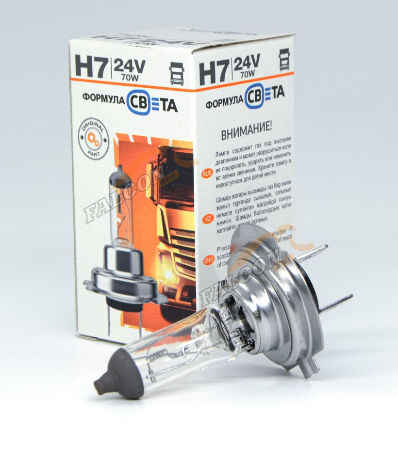 Лампа галог H7 24V70W (Formula sveta)