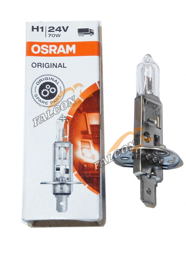 Лампа галог H1 24V70W (Osram) 64155  P14.5s