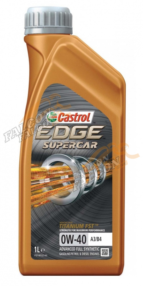 А/масло Castrol EDGE 0W40 (A3/B4) Supercar  1л