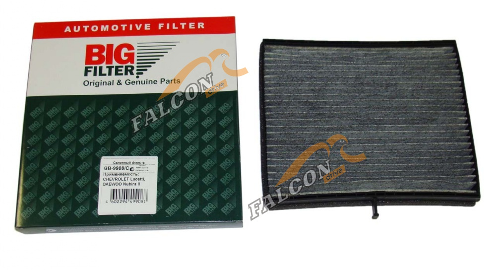 Фильтр салона (БИГ) GB-9908/С Lacetti (угольный)