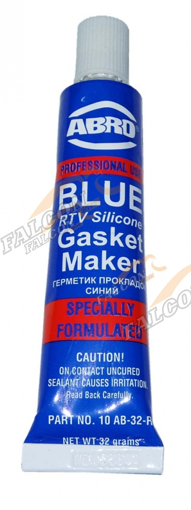 Герметик силиконовый синий 32 гр (ABRO) Masters маленький, китай
