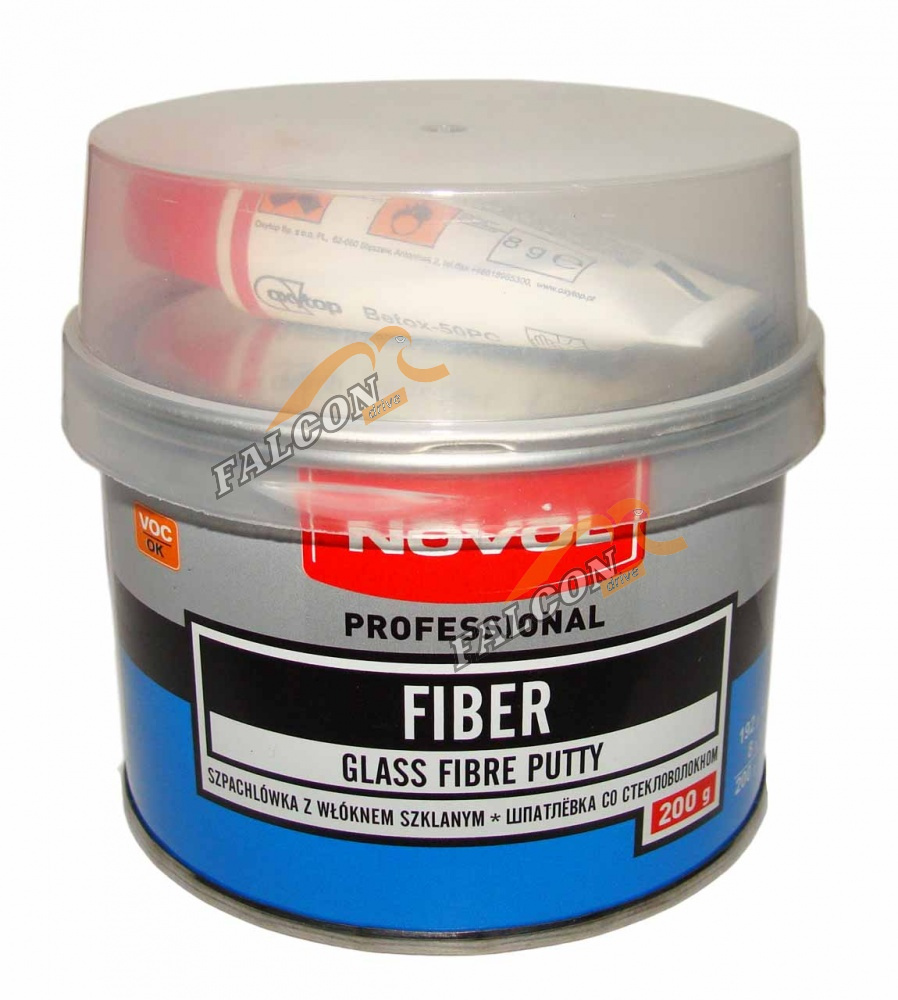 Шпатлевка Novol Fiber (стекло) 0,20 кг