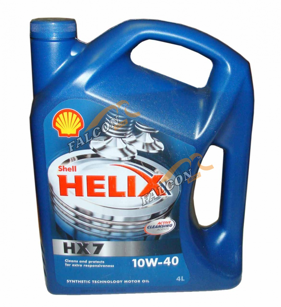 А/масло Shell Helix HX7 10W40 4 л