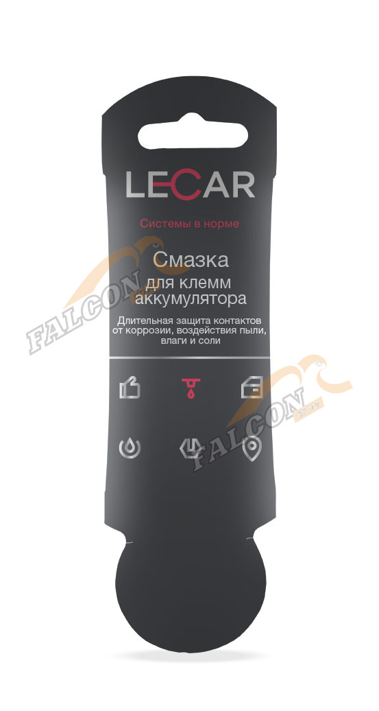 Смазка для клемм аккумуляторов 10г стик-пакет (LECAR) 