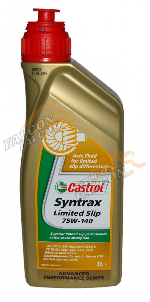 Масло трансм 75W140 GL-5 Castrol Syntrax Ltd Slip  1 л (синт)