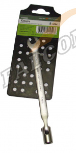 Ключ комбинированный рожково-торцевой шарнир  8 мм (ДТ)