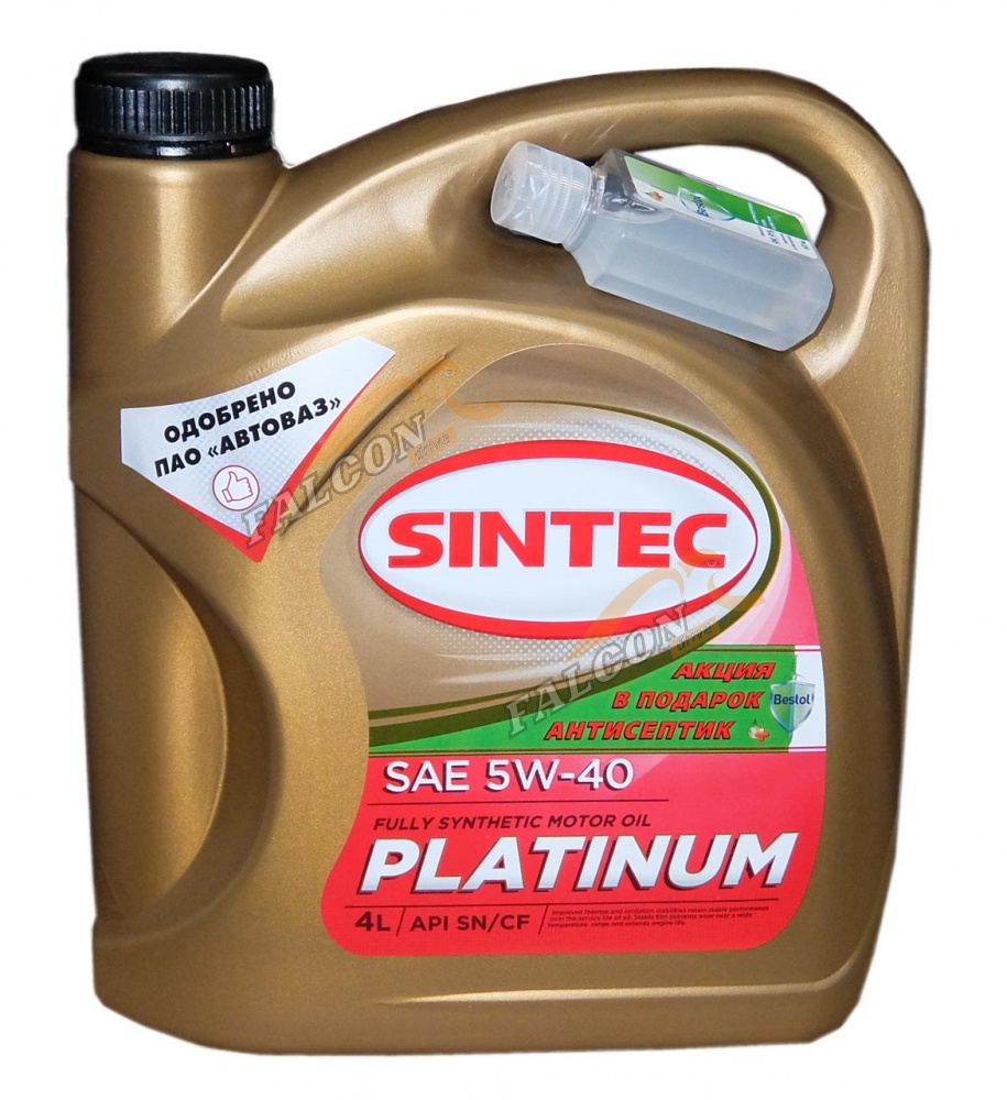 Купить Масло Sintec 5w40 Premium