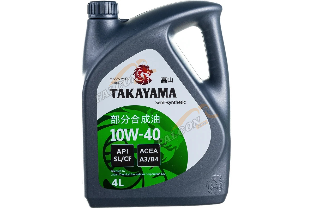 А/масло TAKAYAMA (ПЛАСТИК) 10w40 п/с 4л API SL/CF