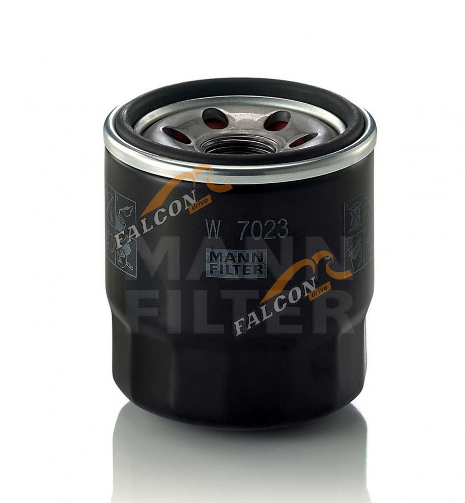 Фильтр масляный (MANN) W 7023 Nissan Almera Classic, Hyundai Solaris