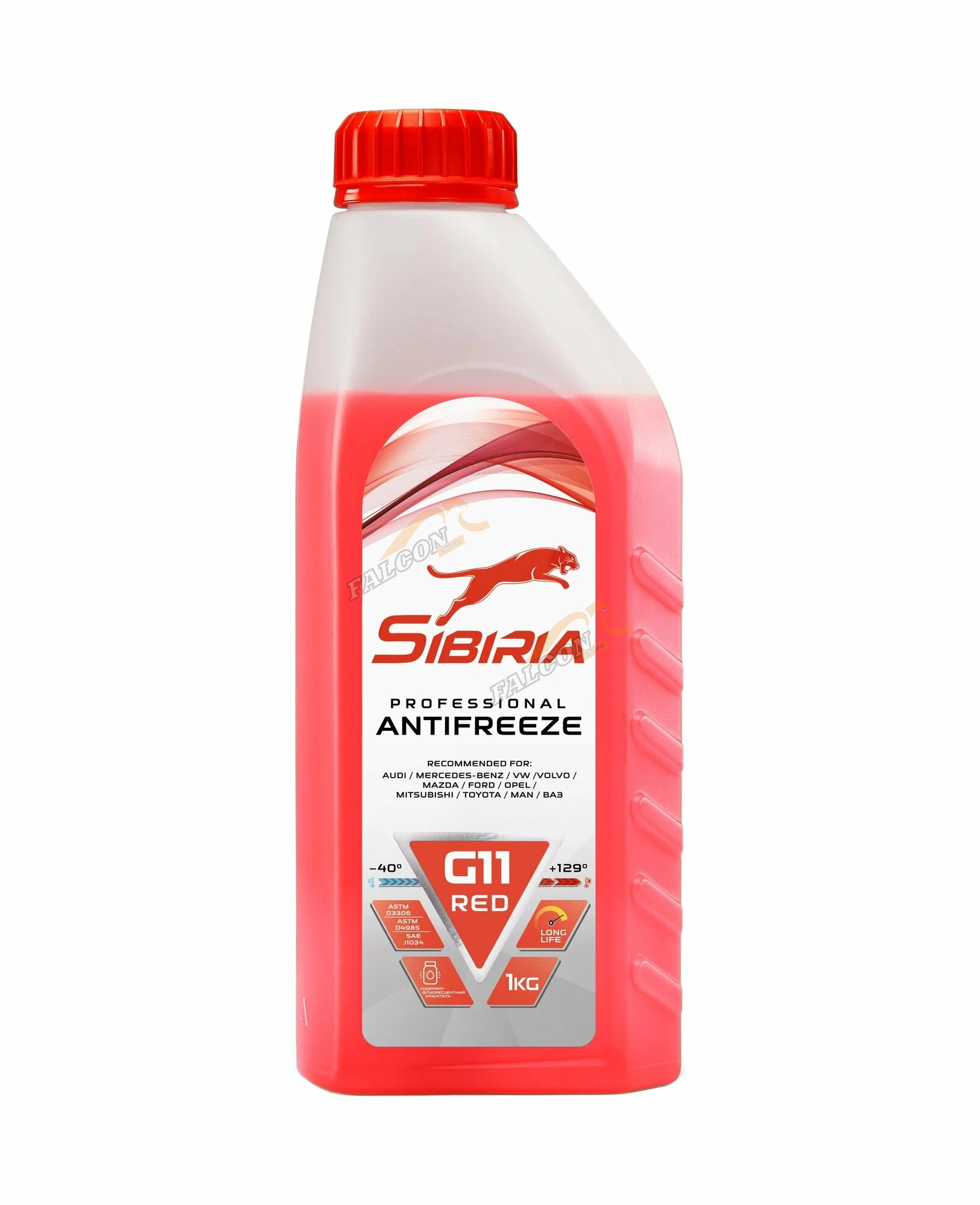 Антифриз SIBIRIA  1кг (красный)