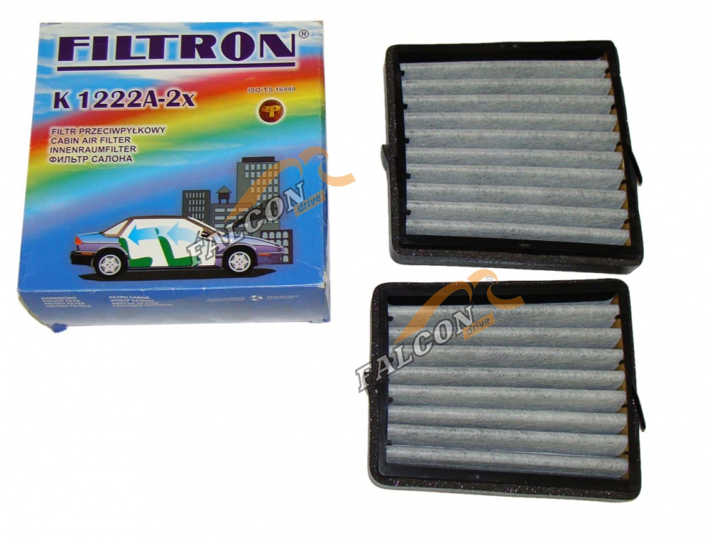 Фильтр салона (Filtron) K 1222A-2X Mercedes MANN-FILTER CUK200002, KNECHT/MAHLE LKK116S
