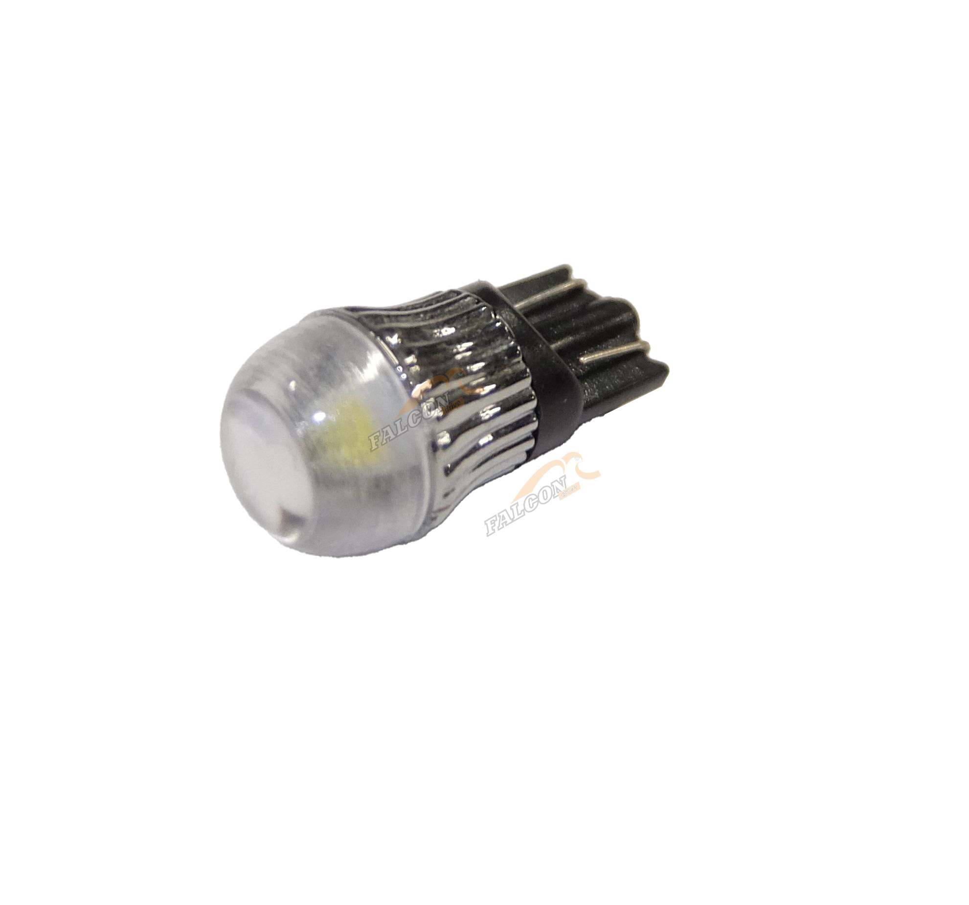 Светодиод 12V Т10W (MEGAPOWER) (W2,1x9,5d) 1 SMD 5050 WHITE 6000K 20лм