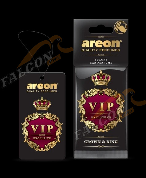 Ароматизатор подвес картон (AREON)  "VIP" №7 Crown & Ring  704-VIP-07
