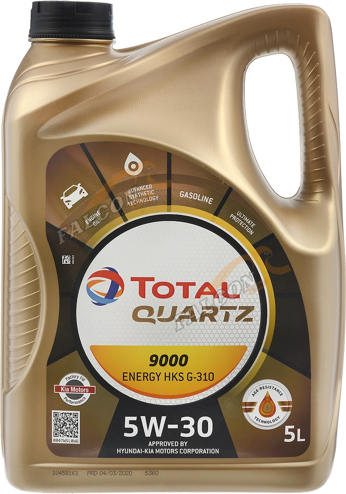 А/масло Total Quartz 9000 ENERGY HKS 5W30  5л