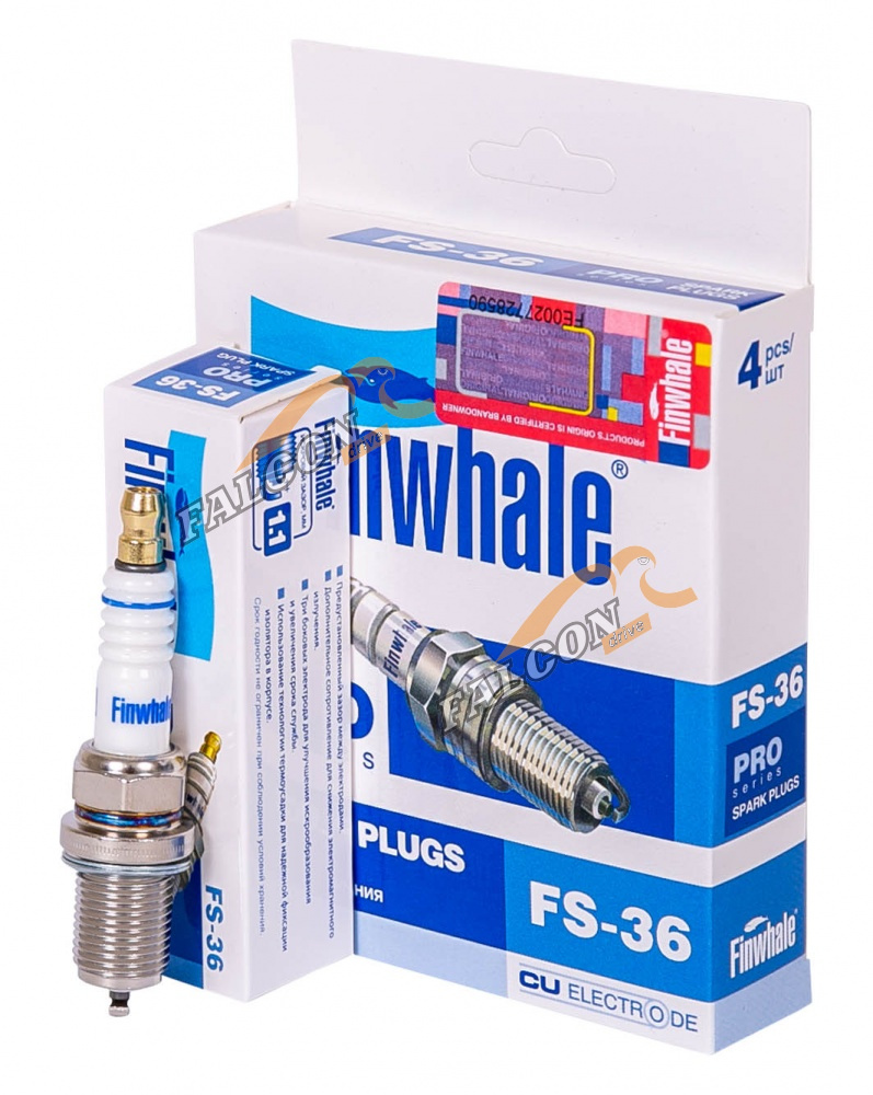 Свечи ВАЗ-2180 Vesta, Xray (Finwhale) 16кл FS36 шт 96130723