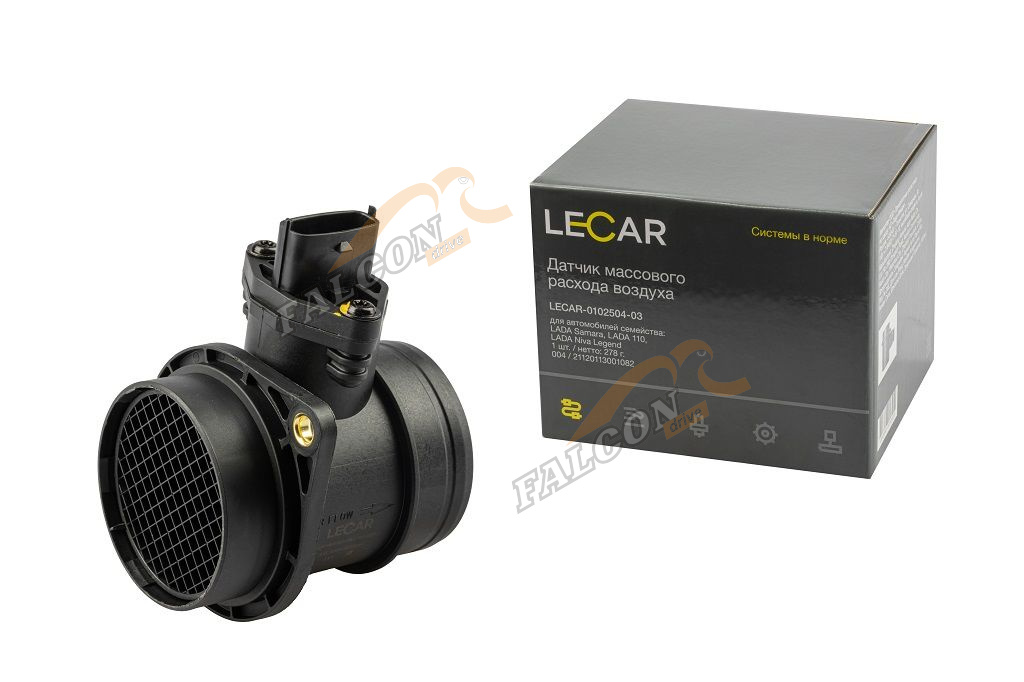 Датчик мас расх возд ВАЗ (LECAR) до 2003г 004