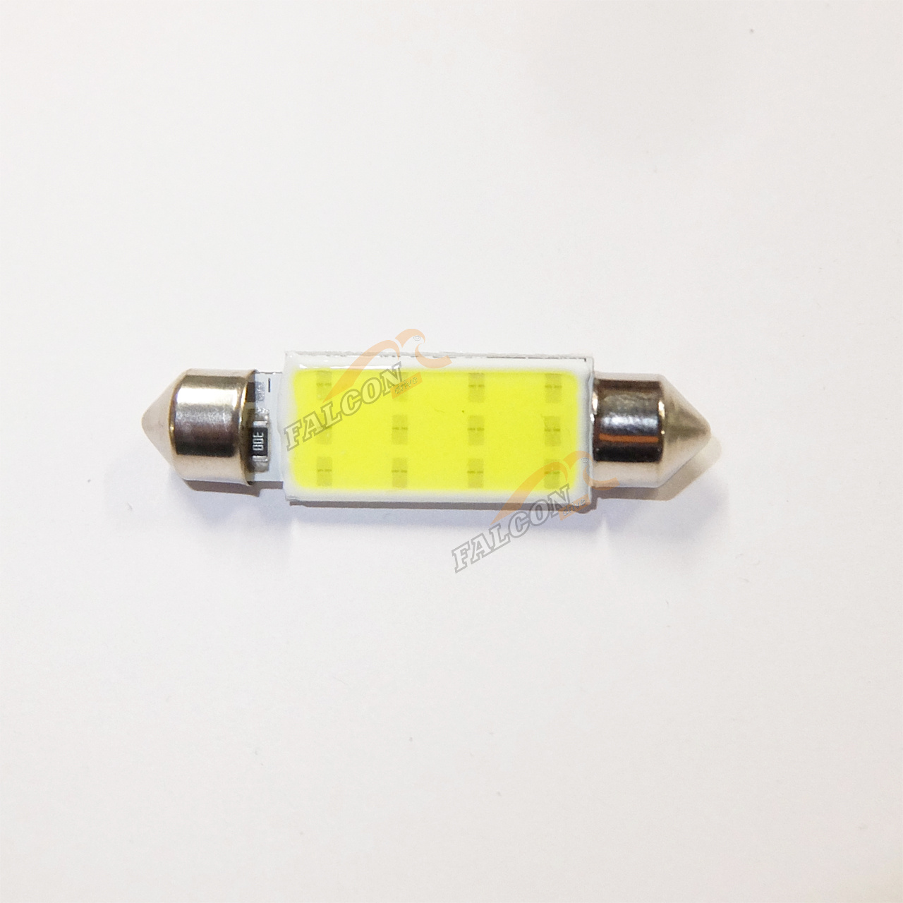 Светодиод 12V Т11х41 (LEDFOOT) C5W  41мм салон, номерн.знак  белые