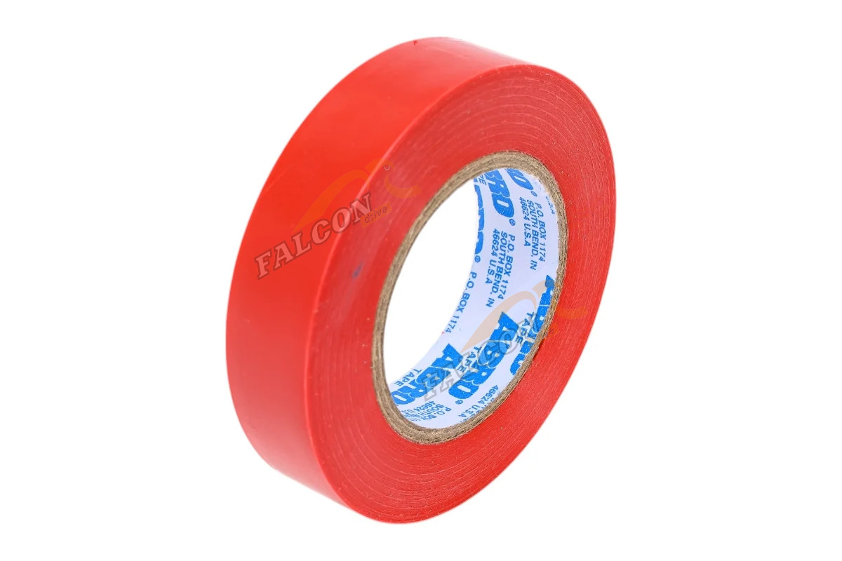 Изолента ПВХ 15мм*18,2м красная (ABRO) ET-912-15-18-RED-RW