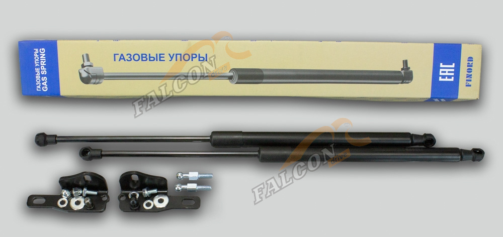 Аморт капота Lada X-Ray (Finord) 2 аморт + уст к-кт FN-5532