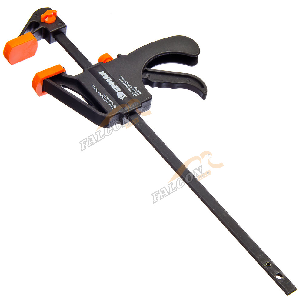 Струбцина универсальная F образная (Ермак) пластик корп 200*315*45 668-046