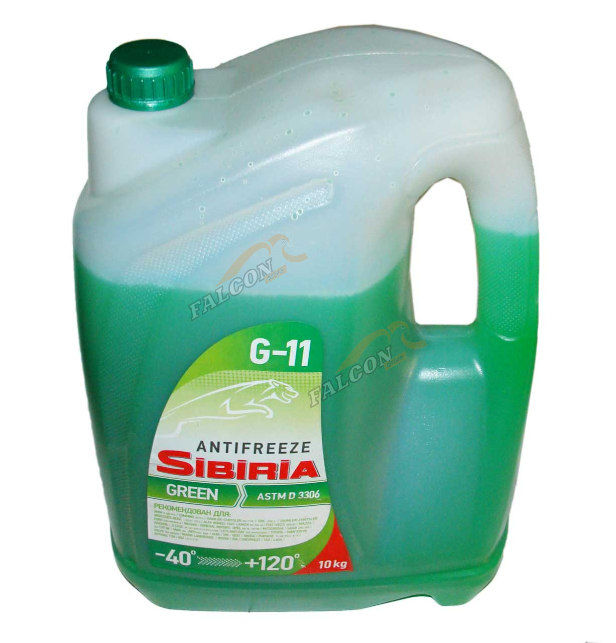 Антифриз SIBIRIA  10кг (зелёный)