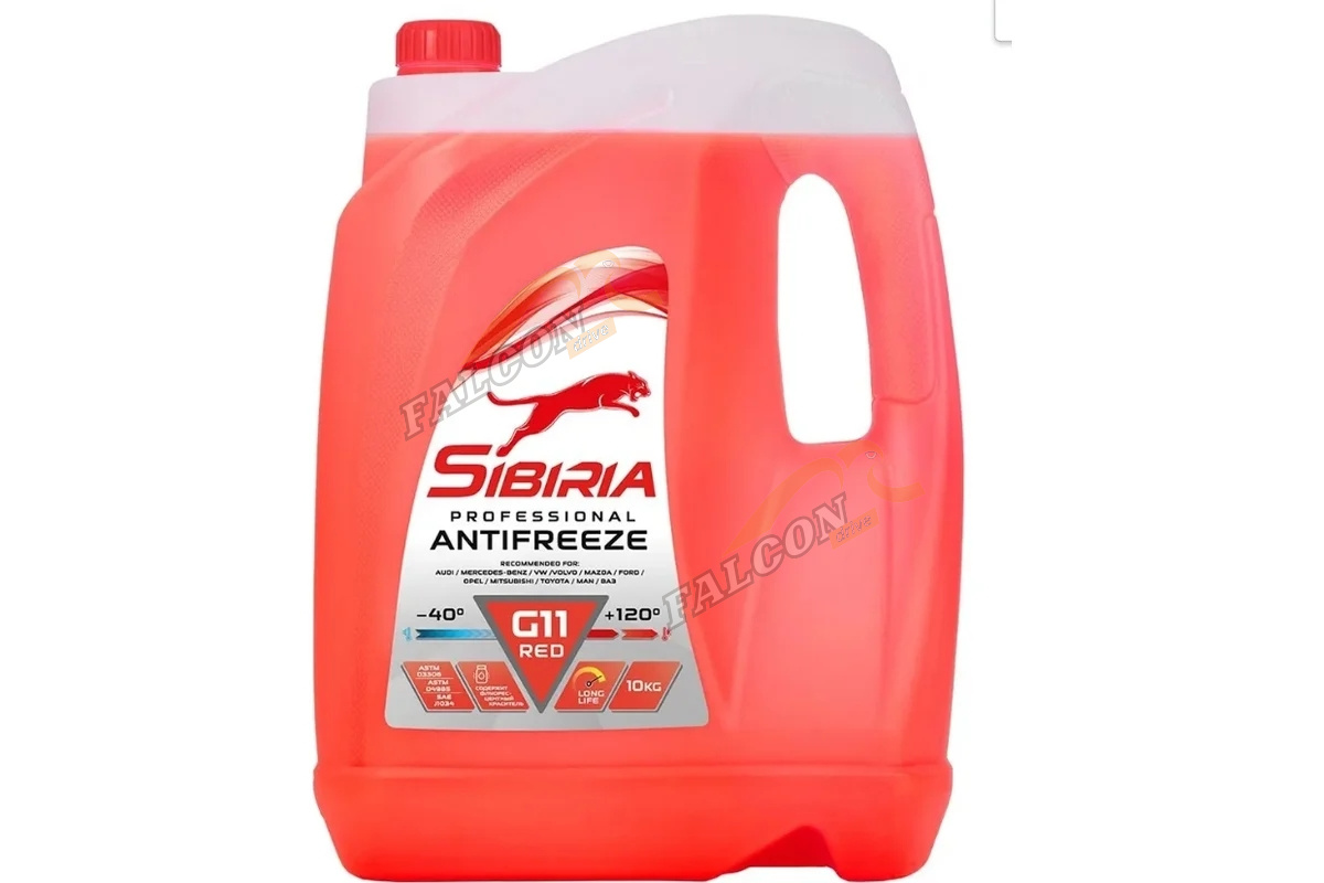 Антифриз SIBIRIA  10кг (красный)