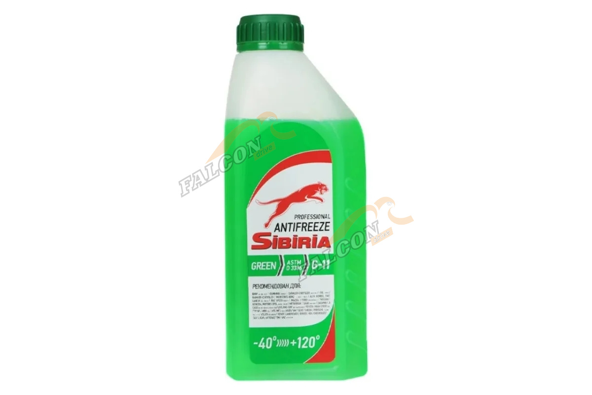Антифриз SIBIRIA  1кг (зелёный)