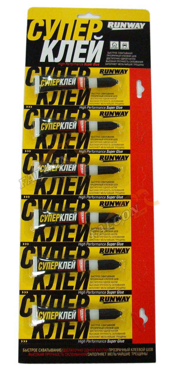 Клей супер 2мл (RUNWAY) RW 8506