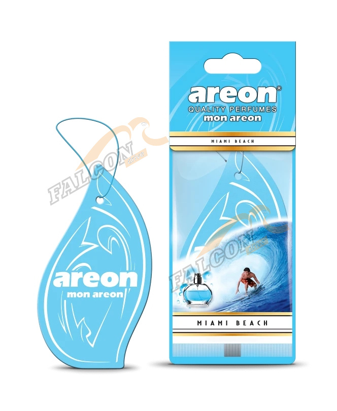 Ароматизатор подвес картон (AREON) AREON MON  Пляж Майами 704-043-308
