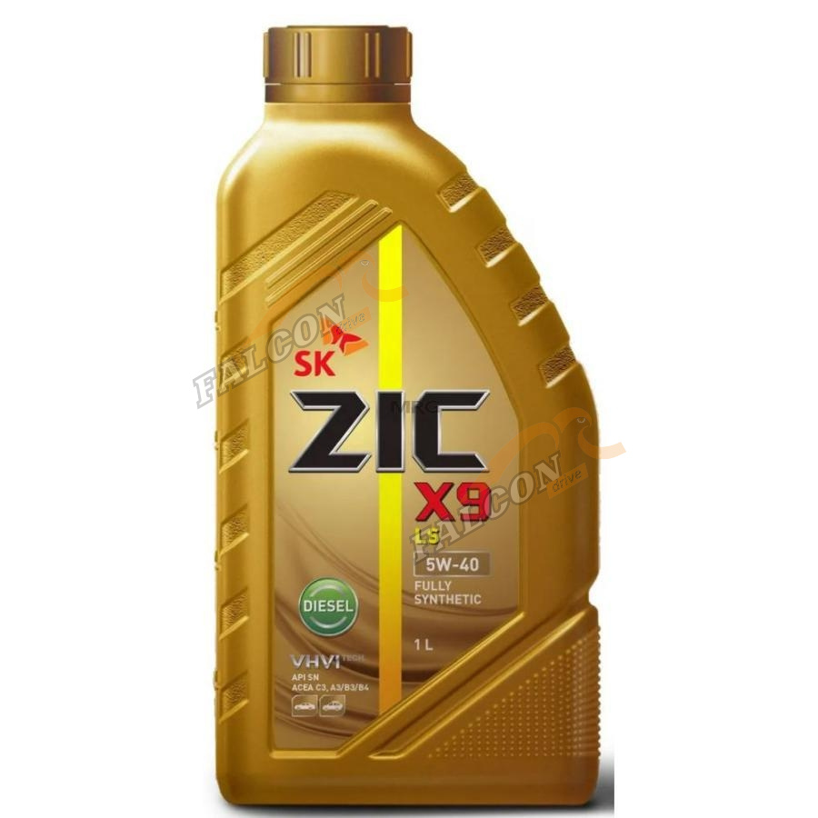 А/масло ZIC X9  5W40 LS Diesel  1 л