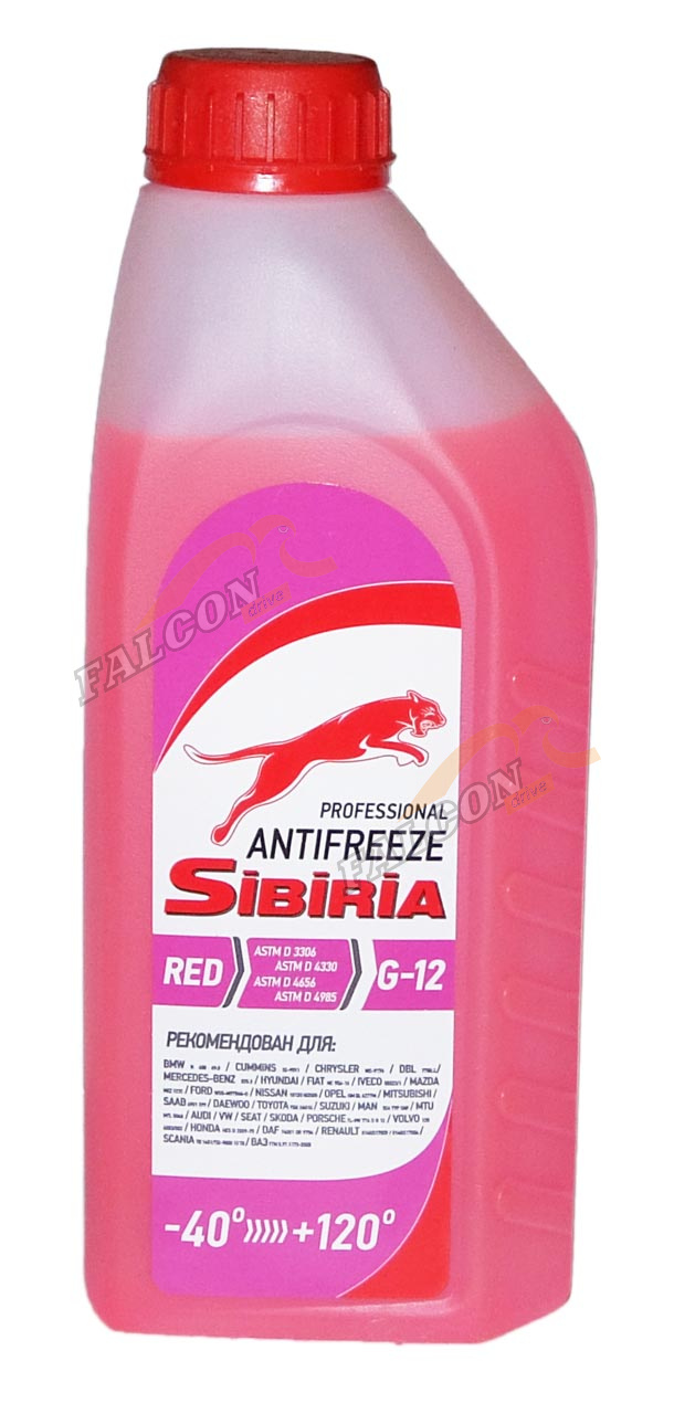 Антифриз SIBIRIA  G12 1кг