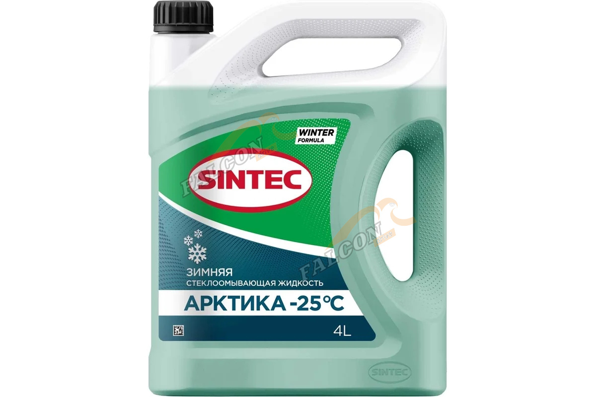 Омыватель стекол зимний -25С Sintec ''Арктика'' 4 л