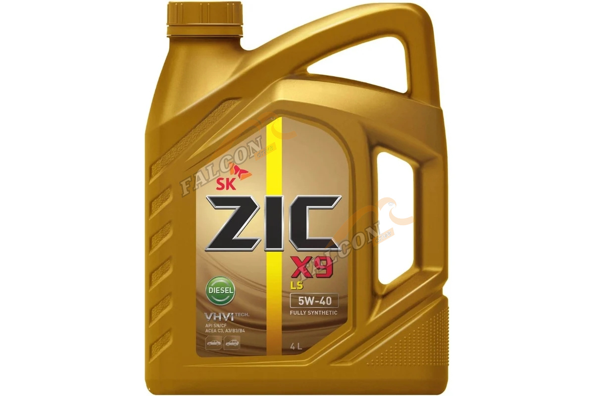 А/масло ZIC X9  5W40 LS Diesel  4 л