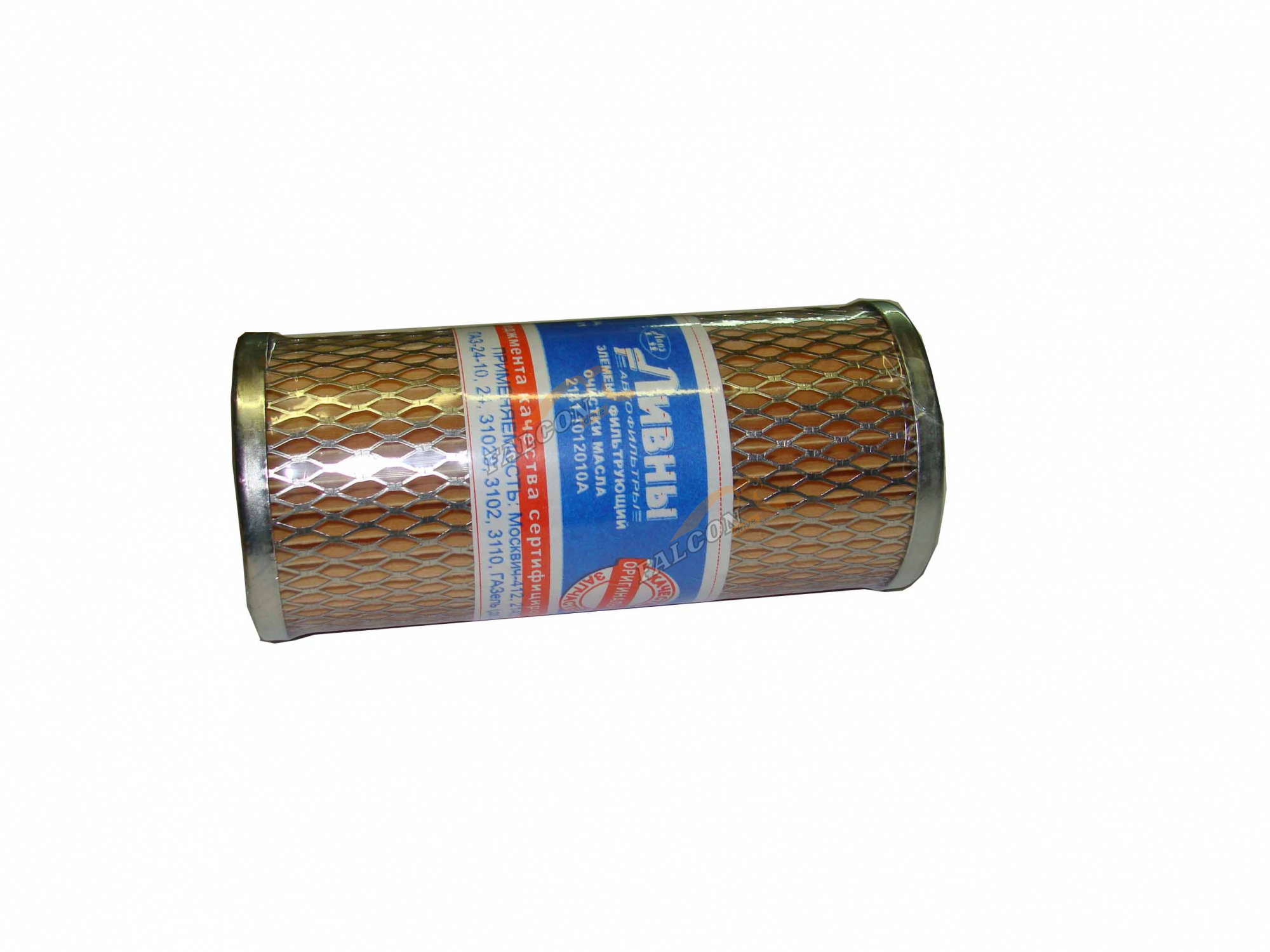 Фильтр масляный  ГАЗ-402 (Ливны)  Москвич (2141-1012010) вставка