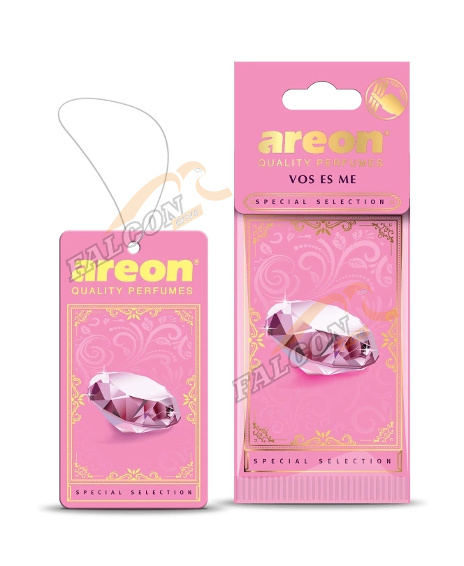 Ароматизатор подвес картон (AREON)  "SPECIAL SELECTION" Vos Es Me NEW (жен.)