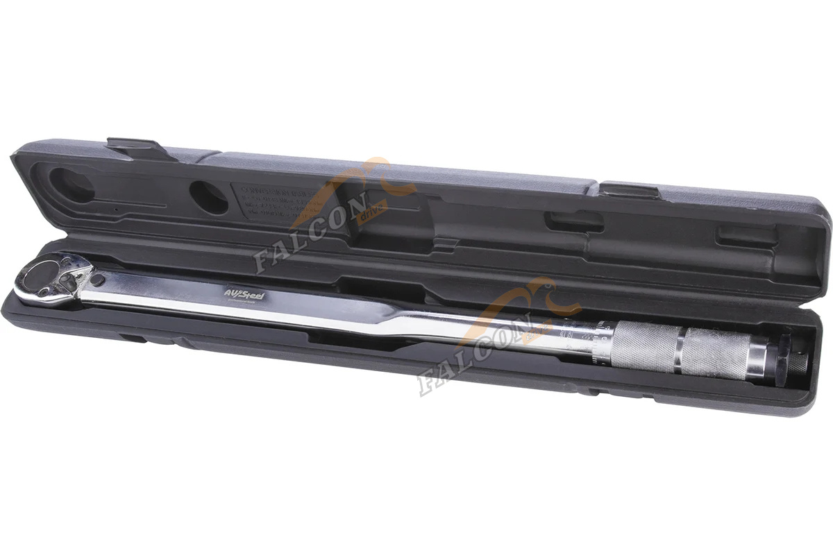 Ключ динамометр предельный 1/2" 75-350 Нм (AV Steel)
