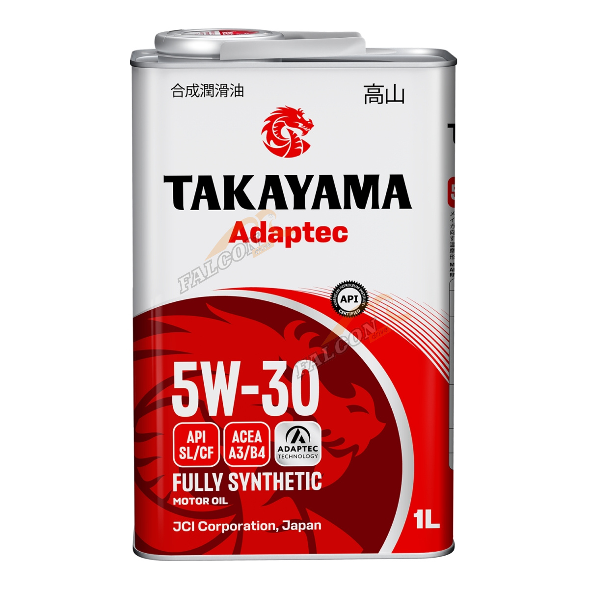 А/масло TAKAYAMA (МЕТАЛЛ) 5W30 син 1л A3/B4 API SL/CF Adaptec