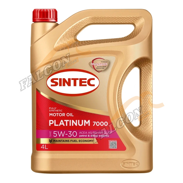 А/масло SINTEC Платинум 7000 0W20 синт  C5 API SP 4л