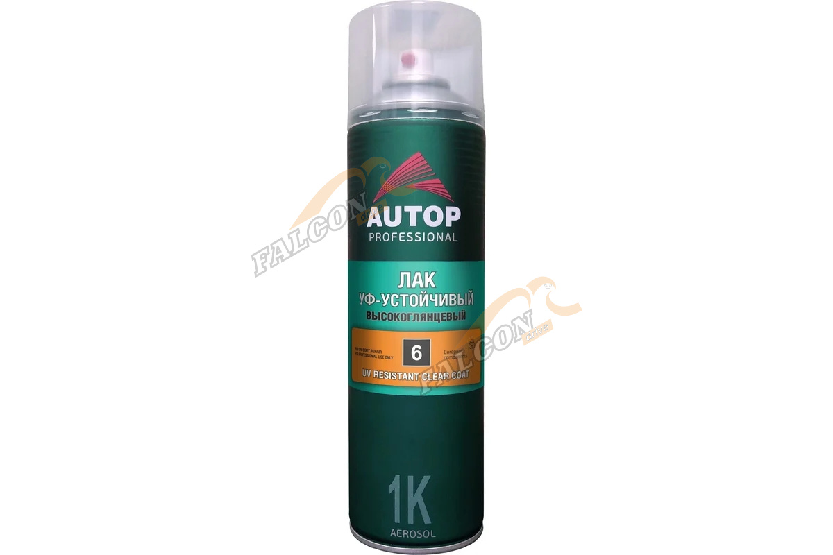 Лак высокоглянцевый №6 UV устойчивый AUTOP PROFESSIONAL (аэр) 650 мл