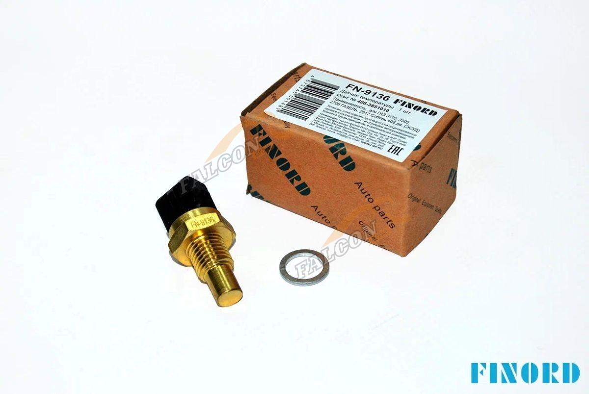 Датчик температуры ГАЗ дв.406 (FINORD)  FN9136