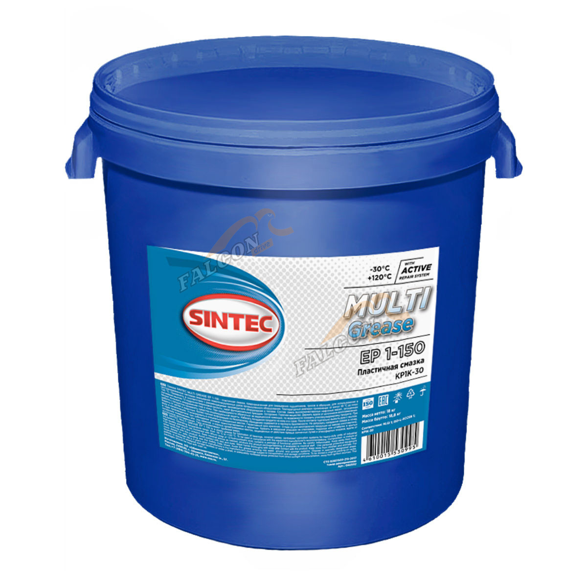 Смазка Sintec Multi Grease EP 1-150 18 кг (синяя)
